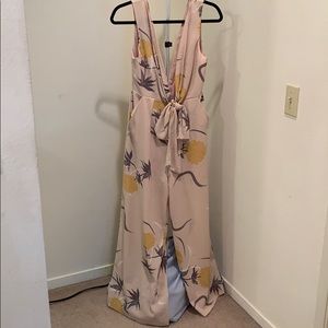 Floral jumpsuit